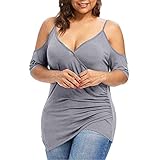 Estilo moderno y luminoso. Camisetas basicas de manga larga para toda la temporada. Esta blusa puede ir bien con tu vestido, jeans, pantalones cortos, pantalones,