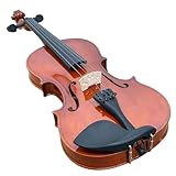 Professionelle Violinen Geige Aus Holz Für Anfänger Mit Hartschalenkoffer Schulterstütze Bogen Saiten Und Dämpfer(4-4)