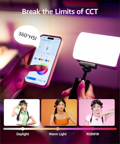 Image of amaran Ace 25c Video Light,25w RGB Portable Light On-Camera Video Lights