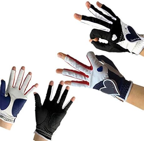 Amazon ゴルフグローブ レディース 指先カット ネイル ゴルフウェア ゴルフ用品 小物 アクセサリー カジュアル スポーツ プレゼント ギフト No123 スポーツ アウトドア