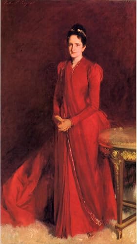 Affiche de Arts Portrait de Mme Elliott Shepard John Sargent Prints Toile Salon 60x90
