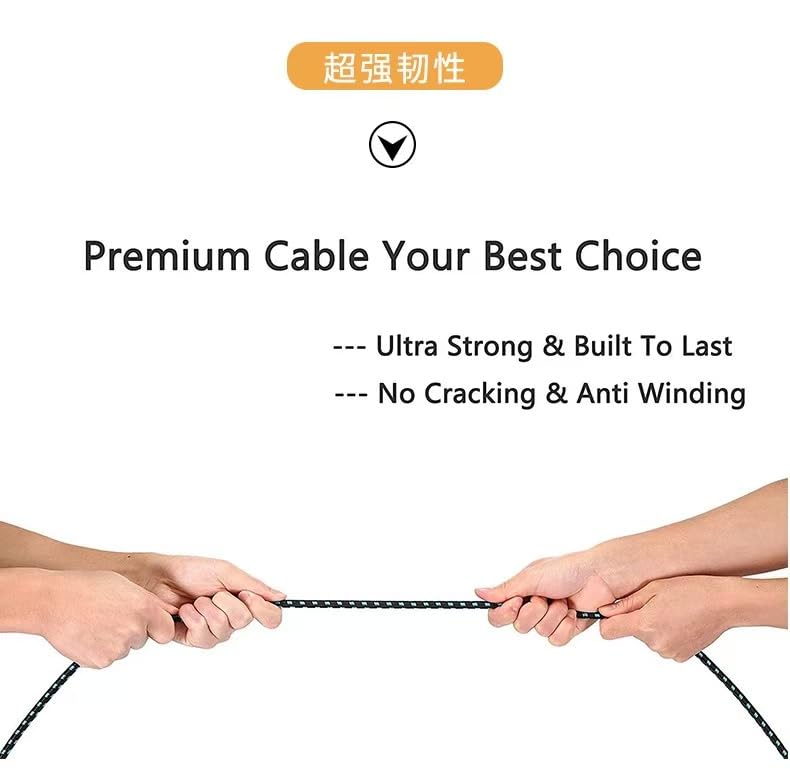 Cable de guitarra 6.5mm con conectores 90° y recto 2 m azul miniatura 4