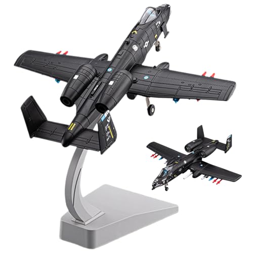 Avión realista A10 Warthog decoración de escritorio y salón 5