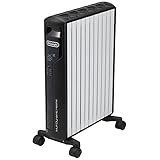 デロンギ(DeLonghi) マルチダイナミックヒーター Wi-Fiモデル+マットブラック [10~13畳用] Wi-FiモデルiPhone操作対応 MDH15WIFI-BK