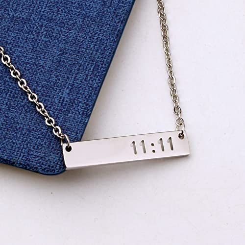 11 11 Angel Numbers Necklace Make A Wish Gift for Women Teen Girls4