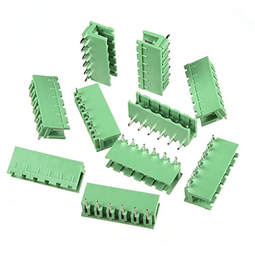 Fielect �[�q�� �^�[�~�i���u���b�N �l�W�[�q�u���b�N �X�N�����[�[�q�� 10���� 300V 15A �O���[�� �^�[�~�i���u���b�N �R�l�N�^�[ PCB�[�q�� PCB�^�[�~�i�� PCB�R�l�N�^ �s������5.08mm PCB�}�E���g