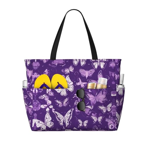 Grand sac fourre-tout pliable floral idéal pour vos séances shopping et vos sorties