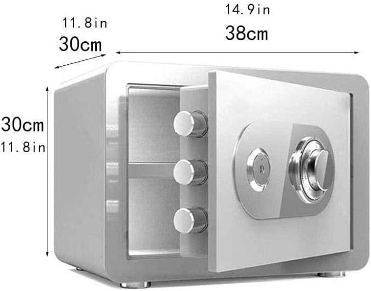 Fire Water Deposit Box for Small Safe Cabinet Safes Mechanical Lock Safe/38Cm