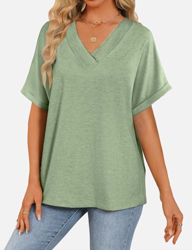 Save on Women's V-Neck T-Shirts with Code AHKJEHXH