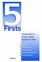 The 5 Firsts 1893214060 Book Cover