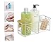 Produktbild iDesign 21655EU Affixx Peel-and-Stick Starker Selbstklebender Classico Dusch-/Bad-Korb, 10,39 x 22,86 x 9,86 cm, satiniert/nickel, Metall