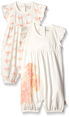 Burt's Bees Baby Girls' Set Of 2 Organic Cloud Bee and Poppy Floral Bubbles