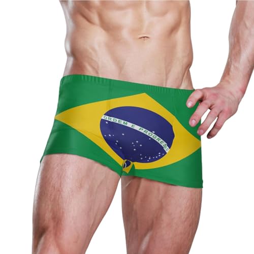 United States American Flag Mens Swim Trunks Swimwear Bathing Suit Swim Brief Square Leg Board Short S-3XL American3