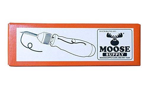 Moose Supply Stitch All Sewing Awl - Quick and Easy Repair of Canvas, Vinyl, Leather, Webbing, Upholstery, Awning Fabrics, Sailcloth, Saddles, Inflatables, and Bounce Houses