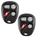 KeylessOption Keyless Entry Remote Control Car Key Fob Replacement for 16245100-29 (Pack of 2)