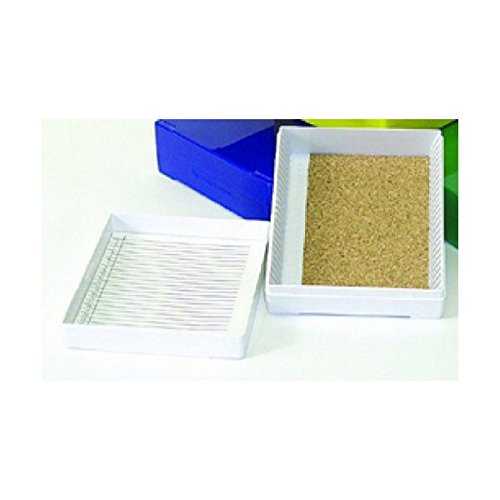 25 Capacity Slide Box, white (20 per box) (20 per box)