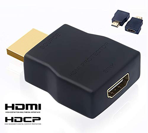 HDMI Surge Protector for ESD and Lighting,AIMOS Portable HDMI 1.4 ESD Protector Supports