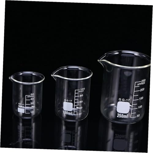 Bécher de laboratoire de 100 ml pour préparations et mesures exactes