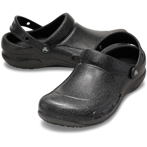 Image of Crocs Unisex-Adult Bistro Graphic Clogs, Slip Resistant Work Shoes