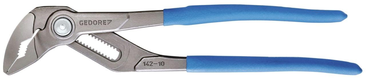 Gedore 1700111 Universal Pliers 10" 15-way adjustable, dip-insulated