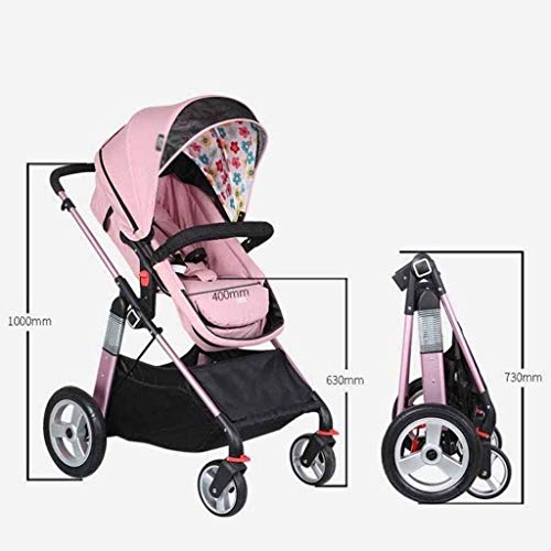 Wyfdp Baby Stroller, High Landscape Can Sit And Lie Lightweight Folding Stroller, Baby Child Two Way Trolley #TOP2