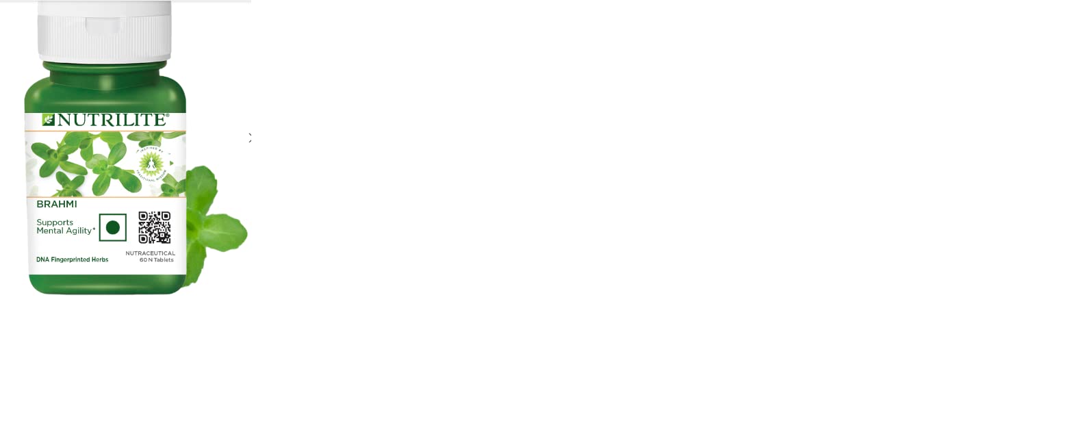 Amway Nutrilite Brahmi Support Mental Agility - Tablet, 0.04 Kg