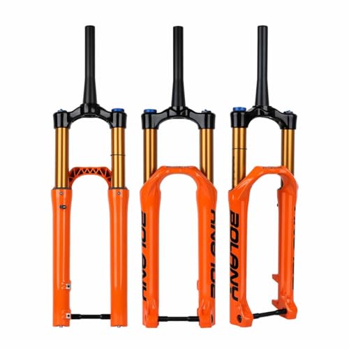 27.5/29C` }EeoCN TXyVtH[N 120PSI GAtH[N gx160mm 1-1/2C` e[p[hfBXNu[L tgtH[N X[ANX 15*110mm _sO(Orange,29")