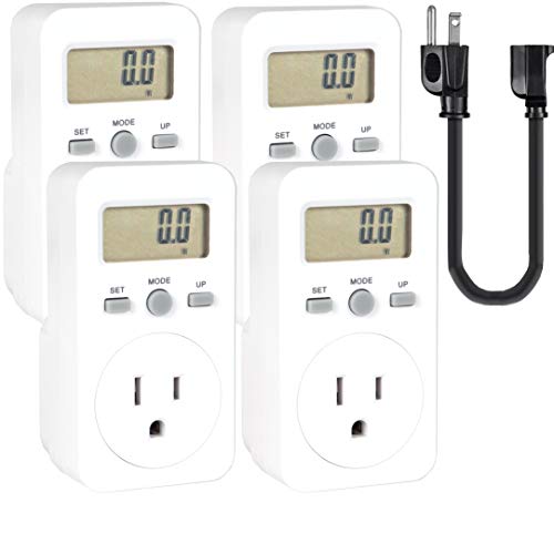 Micro Watt Meter - Four Pack - Simple and Compact Power Meter