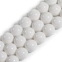 Vista 63 de JOE FOREMAN Cuentas redondas de piedra natural de jade rosa de 0.315 pulgadas para hacer joyas, cuentas de 15 pulgadas, piedras semipreciosas