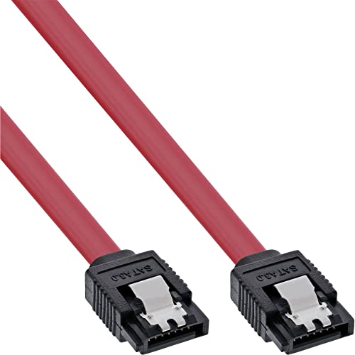 Inline SATA Cable 6Gb / s with 0.5 m Strap