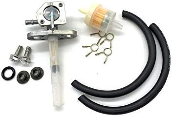 VRWEARE Fuel Petcock Valve Gas Oil Fuel Filter 16950-GCF-671 Compatible With Honda XR CRF 50 70 80 100 CRF150 230F