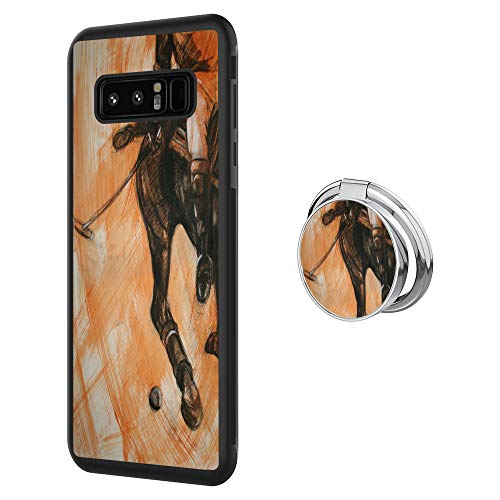 Hynina Phone Case and Phone Ring Buckle Compatible for Samsung Galaxy Note 8