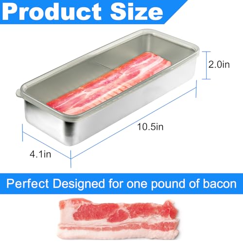 Image of Stainless Steel Snack Containers, 2 Compartment Leak-Proof Snack Containers with Sillicone Lids, Reusable small Food Storage Containers for School,Travel, Outdoor, Camping,office (1)