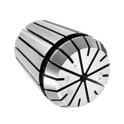 CoCud Portabrocas de Pinza de Resorte, Pinza de Resorte Er-32 Con Diámetro de Sujeción de 4 mm, Portabrocas de Desmontaje Conveniente de Acero de Resorte 65Mn