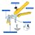 GenericBrands Upgrade VersionTile Leveling System 1/16 inchKit, 300pcs Tile Spacers Clips, 100pcs Reusable Wedges and 1pc Floor Tiles Pliers, Best Tile Tools Easy Installation