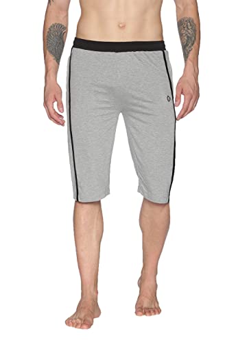 Image of Dollar Men's Casual Cotton Capri 3 /4th Shorts (Pack of 1)