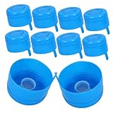 SOPOTUTU 25 Stück Teiliges Wasser Eimer Schraubverschluss Ersatzkappen Auslaufsicherer Wiederverwendbarer Wasserbehälterdeckel für Wasserspender Dicht Langlebig Passend für Haushalts und