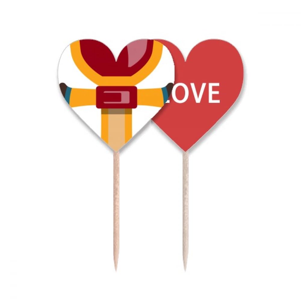 Cure-dents de l'amour égyptien pour vos buffets de mariage colorés