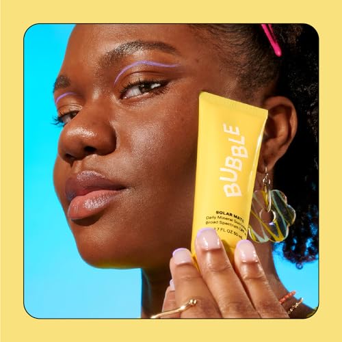 Bubble-Skincare-Solar-Mate-Mineral-Face-Sunscreen-Broad-Spectrum-SPF-40-Zinc-Oxide-Sunscreen-with-Blue-Light-Protection-Ginseng-Extract-Sheer-Lightweight-Coverage-With-No-White-Cast-50ml