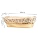 10 x 6 Inch Oval Proofing Basket,WERTIOO Banneton Bread Proofing Basket + Bread Lame +Dough Scraper+ Linen Liner Cloth for Professional & Home Bakers