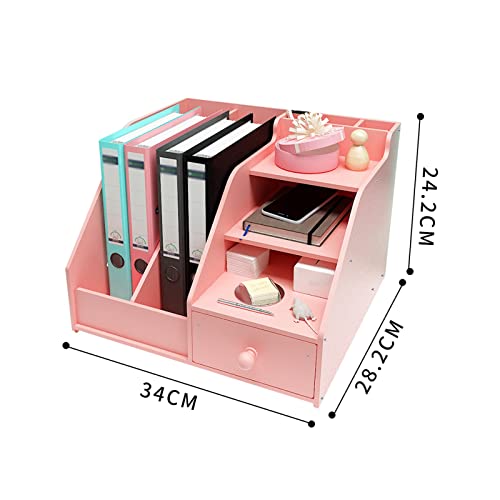 Porte-documents de bureau multi-couches à grande capacité pour l'organisation de maison - 3