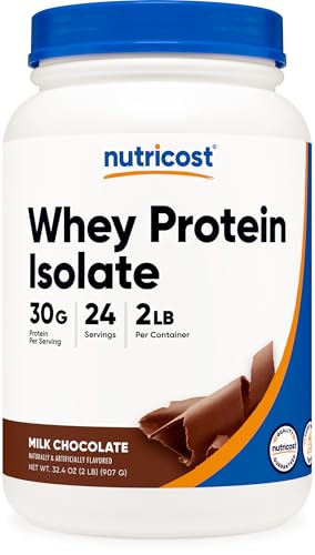 Image of Nutricost Whey Protein Isolate (Milk Chocolate) 2LBS