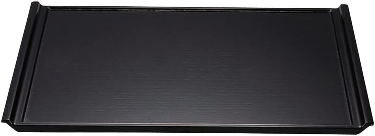 J-Kitchens Obon 5 Wooden Grain Flight Bin, Black SL (Approx. 18.0 x 12.8 x 0.8 inches (45.6 x 32.5 x 2.1 cm), Made in Japan