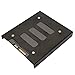 4PACK 2.5 to 3.5 Hard Drive Adapter, SNANSHI SSD Mounting Bracket SSD HDD Metal Mounting Bracket 2.5 to 3.5 Adapter for PC SSD