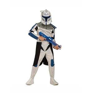 Rubies – Disfraz infantil de Clone Trooper Rex Deluxe en caja (883392-M)