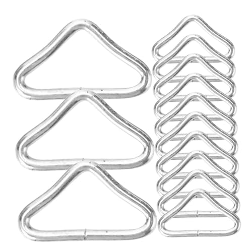 Kit réparation trampoline : 72 anneaux triangulaires et boucles V Mikinona