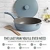 Goodful All-in-One Pan, Multilayer Nonstick, High-Performance Cast Construction, Multipurpose Design Replaces Multiple Pots and Pans, Dishwasher Safe Cookware, 11-Inch, 4.4-Quart Capacity, Blue Mist #1