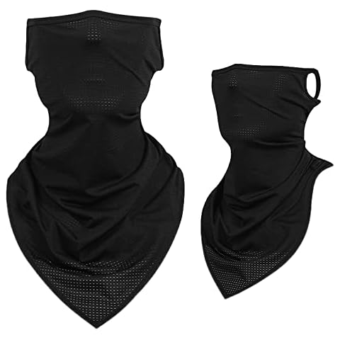 KINGREE Balaclava Ski Mask, Motorcycle Helmets Liner Neck Gaiter, Quick-Dry Half Masks Cover