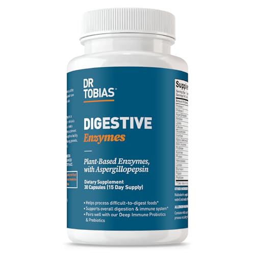 Dr. Tobias Digestive Enzymes with Amylase,...