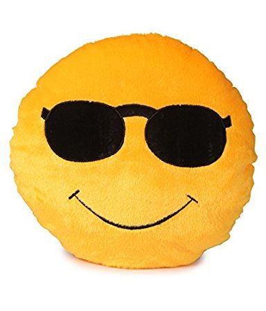AJ Style Smiley Cool dude Cushion